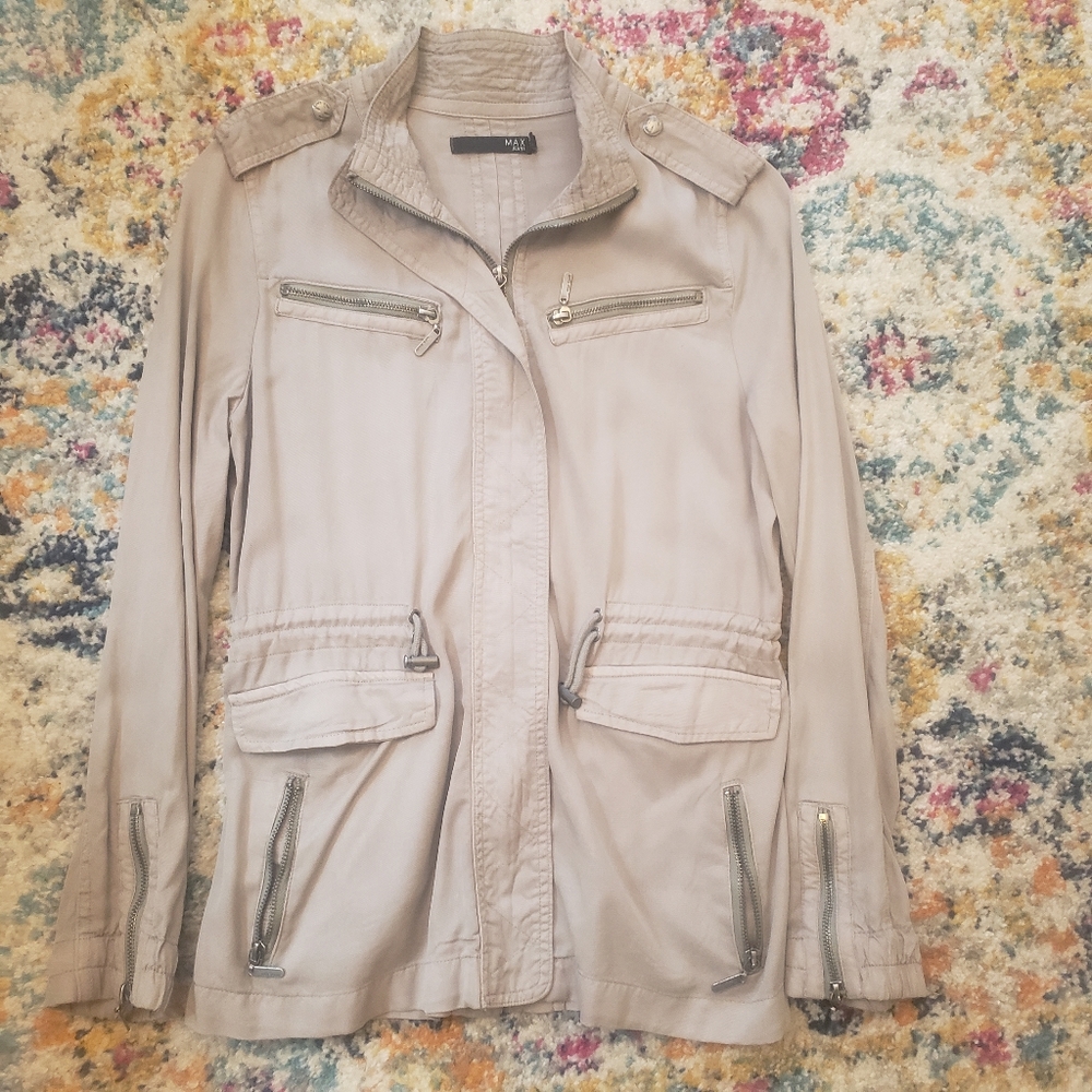 🔥  Max Jeans Zipper Utility Jacket  🔥
